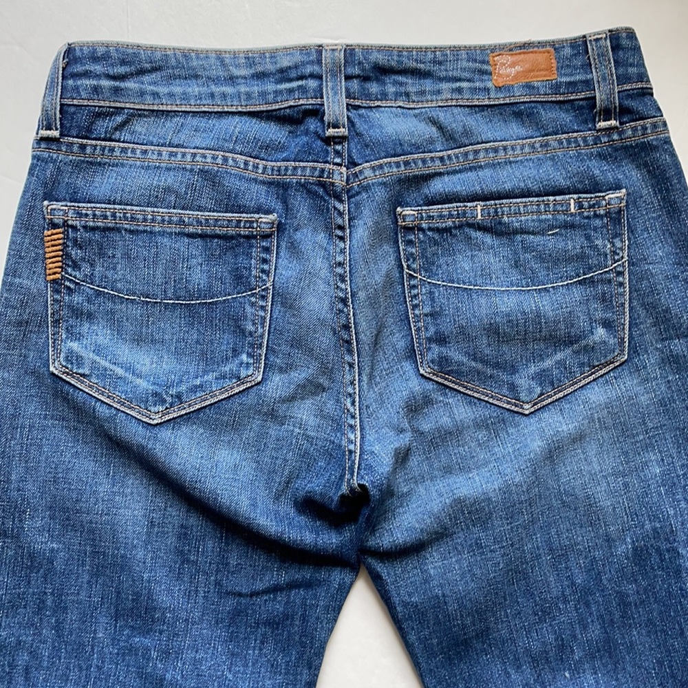 PAIGE Bell Canyon boho wide leg flare jeans, size 27 - Picture 6 of 12
